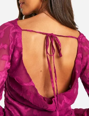Rochie scurta Boohoo, mov