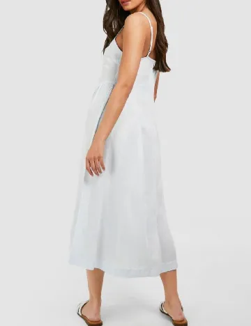 Rochie medie Boohoo, bleu