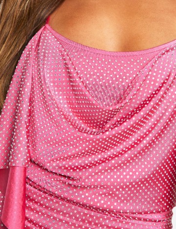 Rochie scurta Boohoo, roz