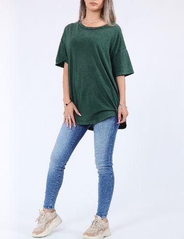 Tricou Oversize Aerie, verde