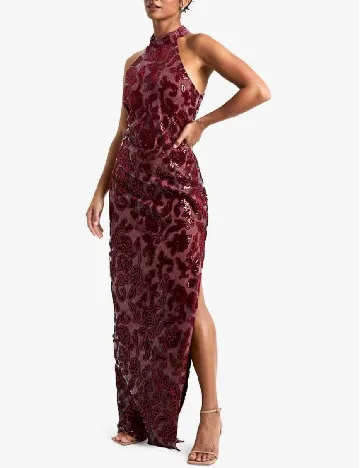 Rochie lunga Boohoo, visiniu