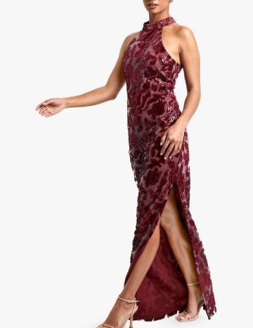 Rochie lunga Boohoo, visiniu