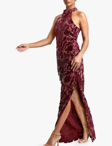 Rochie lunga Boohoo, visiniu