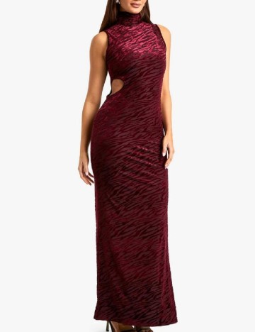 Rochie lunga Boohoo, visiniu