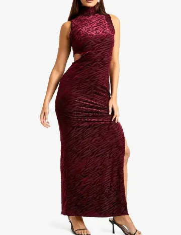 Rochie lunga Boohoo, visiniu