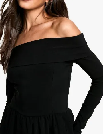Rochie scurta Boohoo, negru
