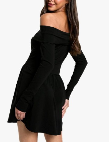 Rochie scurta Boohoo, negru