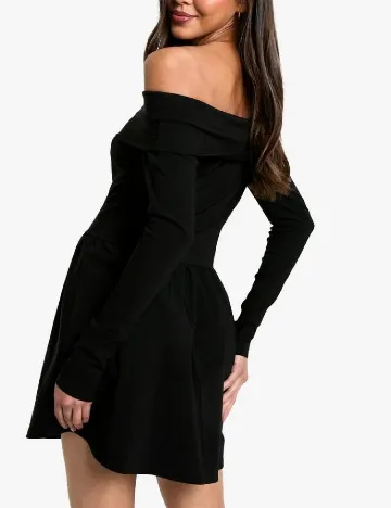 Rochie scurta Boohoo, negru