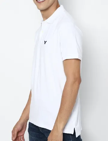 Tricou American Eagle, alb