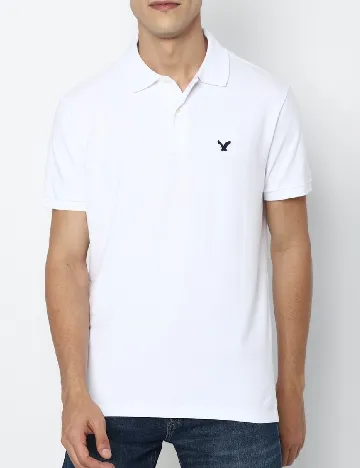 Tricou American Eagle, alb