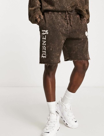 Pantaloni scurti ASOS, maro