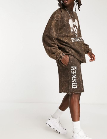Pantaloni scurti ASOS, maro
