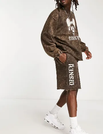 Pantaloni scurti ASOS, maro