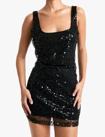 Rochie scurta Boohoo, negru