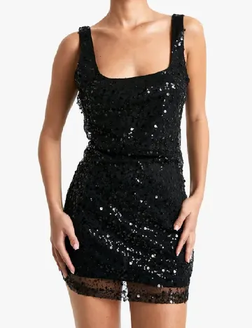 Rochie scurta Boohoo, negru