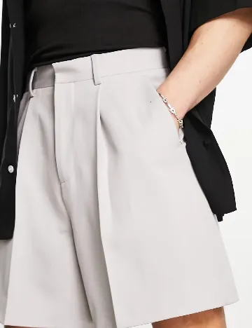 Pantaloni scurti ASOS, gri