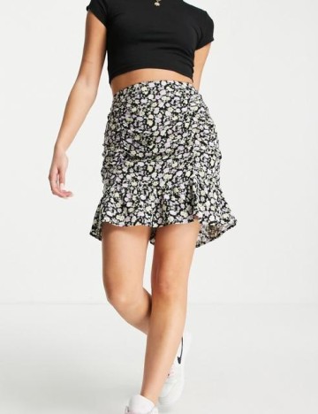 Fusta Hollister, floral print