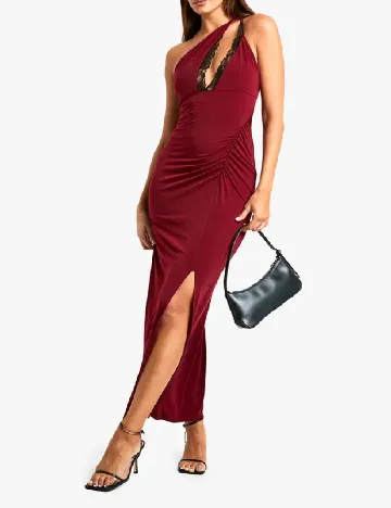 Rochie lunga Boohoo, visiniu