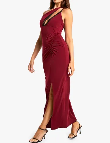 Rochie lunga Boohoo, visiniu