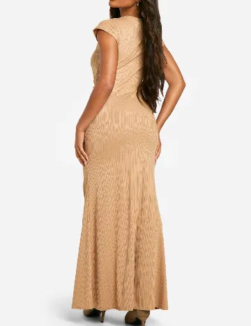 Rochie lunga Boohoo, maro