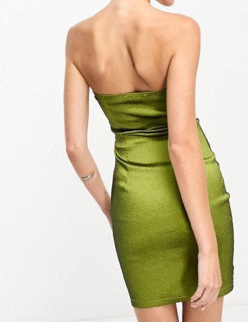 Rochie scurta NAANAA, verde