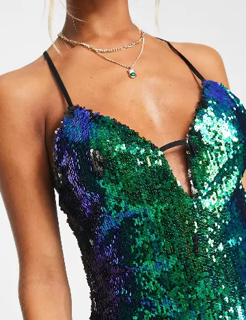 Rochie scurta Top Shop, mix culori