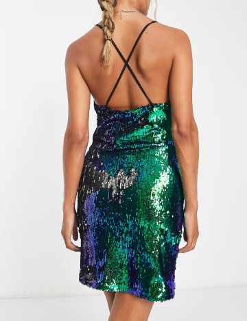 Rochie scurta Top Shop, mix culori