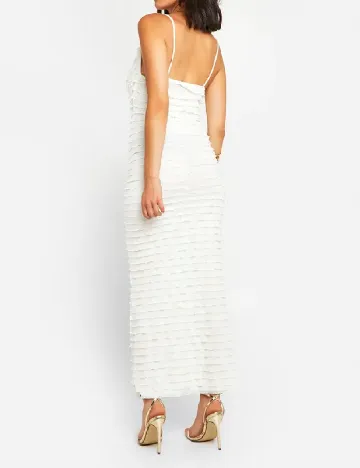 Rochie lunga Boohoo, ecru