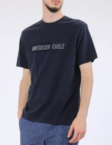 Tricou American Eagle, bleumarin inchis