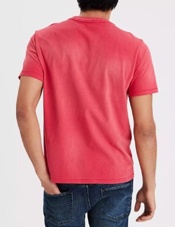Tricou American Eagle, rosu
