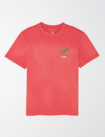 Tricou American Eagle, rosu