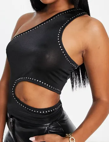 Top ASOS, negru