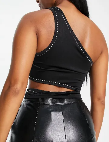 Top ASOS, negru
