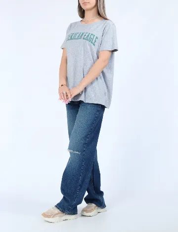 Tricou American Eagle, gri
