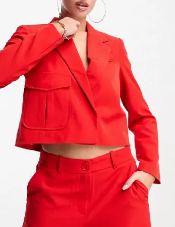 Sacou Something New, rosu Rosu