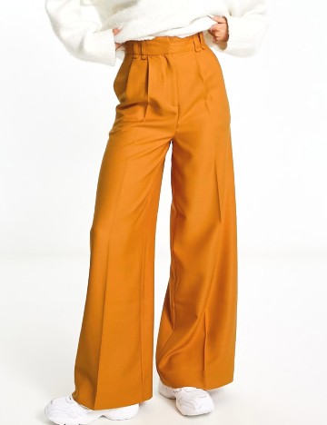 Pantaloni ASOS, mustar