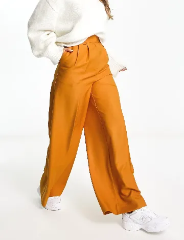 Pantaloni ASOS, mustar