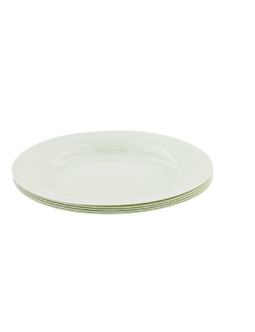 Set farfurii 5 bucati PLAST1, verde