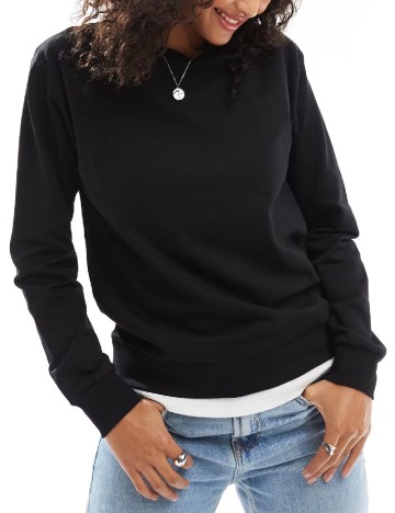 Bluza ASOS, negru