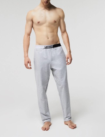Pantaloni de pijama Lacoste, gri