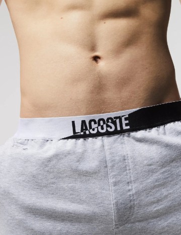 Pantaloni de pijama Lacoste, gri