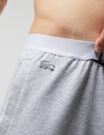 Pantaloni de pijama Lacoste, gri