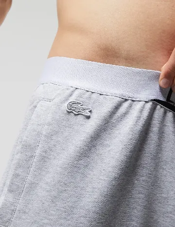 Pantaloni de pijama Lacoste, gri