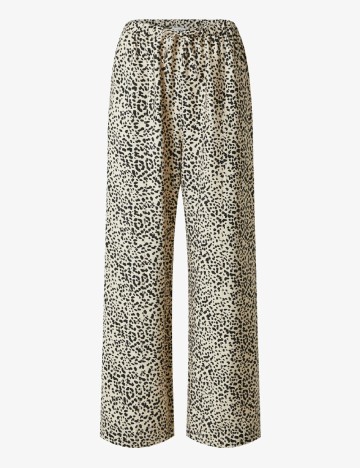 Pantaloni Edited, animal print