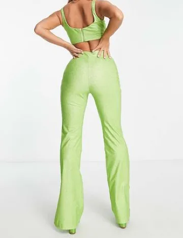 Pantaloni ASOS, verde Verde