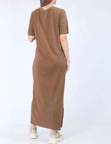 Rochie lunga Vero Moda, maro