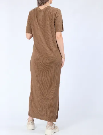 Rochie lunga Vero Moda, maro