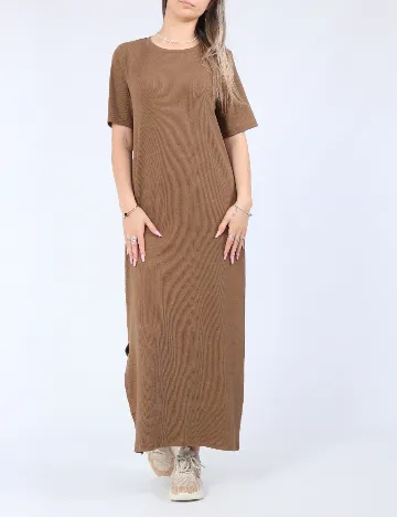 Rochie lunga Vero Moda, maro
