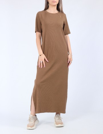Rochie lunga Vero Moda, maro