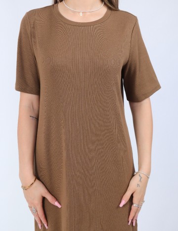 Rochie lunga Vero Moda, maro